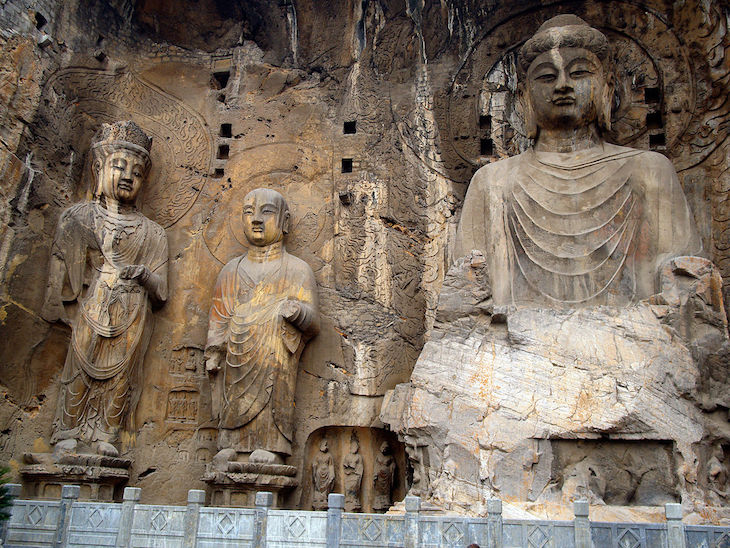 Statue 3 wisemen in forest! Details about   Statue Chinese Oriental resin Buddha Sculpture 