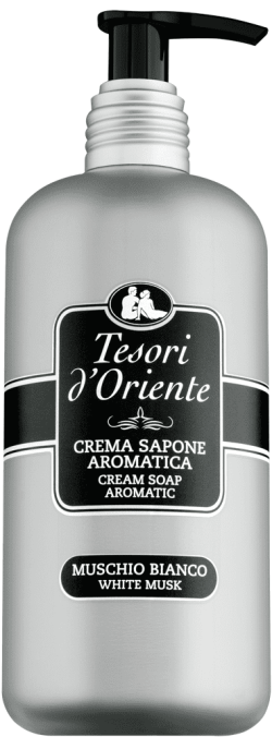 Tesori d Oriente Muschio Bianco - Candela Aromatica 200 g - Idea Bellezza